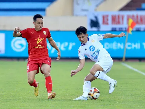 Vòng 10 V.League 2023: Thép xanh Nam Định bị chia điểm trên sân Thiên Trường