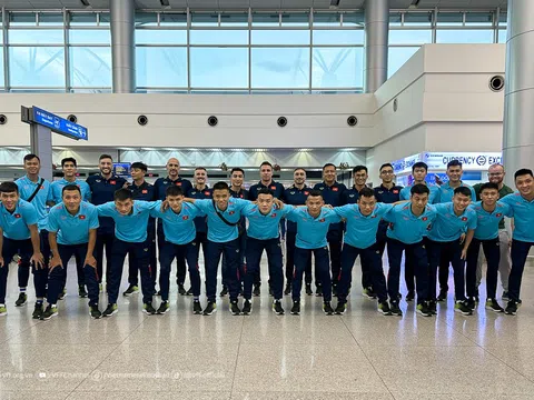 Đội tuyển futsal Việt Nam lên đường tập huấn và thi đấu giao hữu tại Nam Mỹ