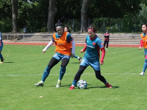 Tuyển nữ Việt Nam sẵn sàng cho trận giao hữu đầu tiên tại Đức