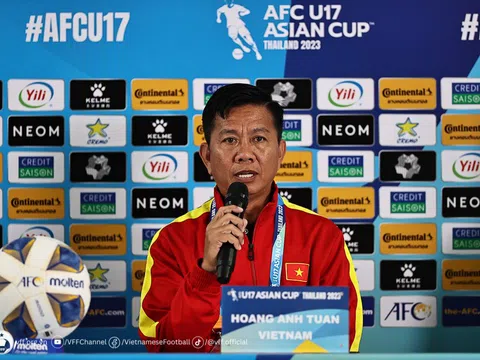 Huấn luyện viên Hoàng Anh Tuấn: “Khán giả càng đông, U17 Việt Nam sẽ càng thi đấu tốt hơn”
