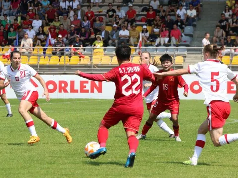 Giao hữu quốc tế: Tuyển nữ Việt Nam thua U23 nữ Ba Lan
