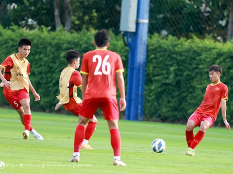 Đội tuyển U17 Việt Nam chuẩn bị kỹ lưỡng cho trận đấu quan trọng với U17 Nhật Bản