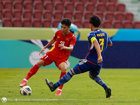 U17 Việt Nam không tạo được bất ngờ trước đối thủ mạnh U17 Nhật Bản