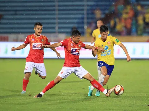 Vòng 12 V.League 2023: Thép xanh Nam Định chia điểm với Đông Á Thanh Hoá