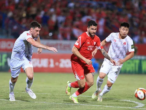 V.League 2023: Thắng Hải Phòng, Viettel FC tạm xếp thứ nhì