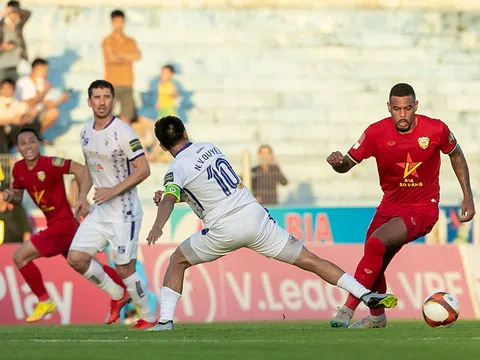 Vòng 2 giai đoạn 2 V.League 2023: Hà Nội FC đánh rơi chiến thắng