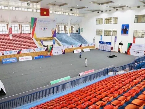 Nhà thi đấu Hà Đông sẵn sàng tổ chức thi đấu môn Billiards & Snooker tại SEA Games 31