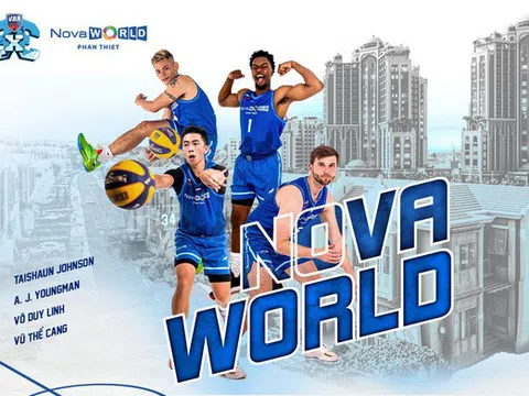 Đội NovaWorld Phan Thiet thành công ngay lần đầu dự VBA 3x3