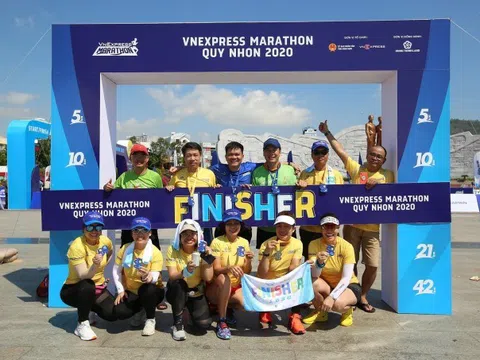 VnExpress Marathon Sparkling Quy Nhơn cán mốc 10.000 runner