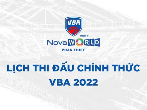 VBA công bố Lịch thi đấu VBA 5x5 năm 2022