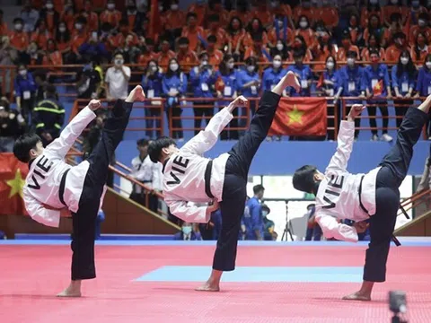 Đội tuyển taekwondo Việt Nam tham dự giải vô địch châu Á 2022