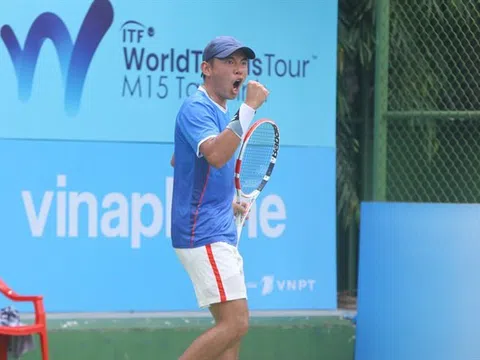 Lý Hoàng Nam vào tứ kết giải Quần vợt nhà nghề ITF Men’s World Tennis Tour M15 Tây Ninh tuần 3