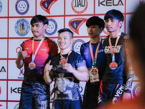 Việt Nam giành 4 huy chương vàng trong ngày khai mạc giải Ju-jitsu Cup bãi biển thế giới