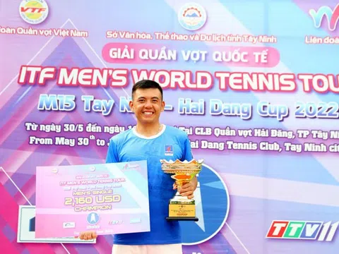 Lý Hoàng Nam đột phá trên Bảng xếp hạng ATP