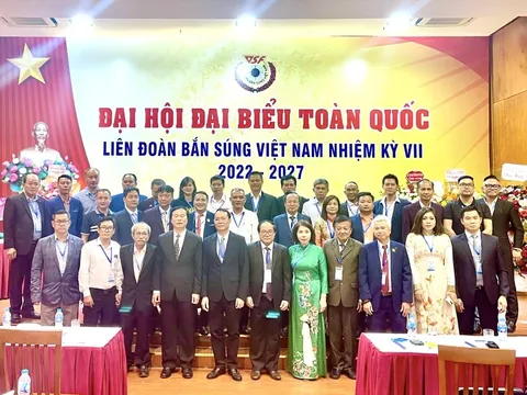 Ông Đỗ Văn Bình tái đắc cử Chủ tịch Liên đoàn Bắn súng Việt Nam nhiệm kỳ VII (2022-2027)