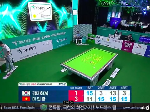 Nguyễn Quốc Nguyện có chiến thắng kịch tính tại giải đấu trường Billiard PBA Tour 2022