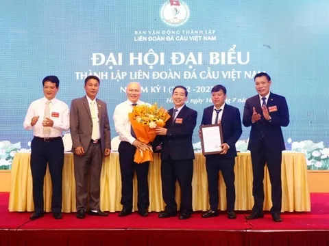 Ông Nguyễn Văn Tuyết được bầu làm chủ tịch Liên đoàn Đá cầu Việt Nam nhiệm kỳ 2022-2027