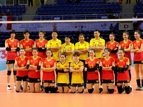 Đội tuyển bóng chuyền nữ tập huấn tại Thái Lan chuẩn bị cho AVC Cup 2022