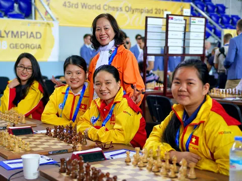 Đội tuyển cờ Vua nữ Việt Nam tham dự Olympiad 2022