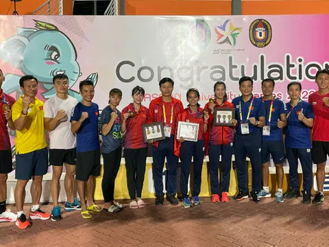 Điền kinh Việt Nam giành 4 huy chương vàng tại Đại hội Thể thao Sinh viên Đông Nam Á 2022
