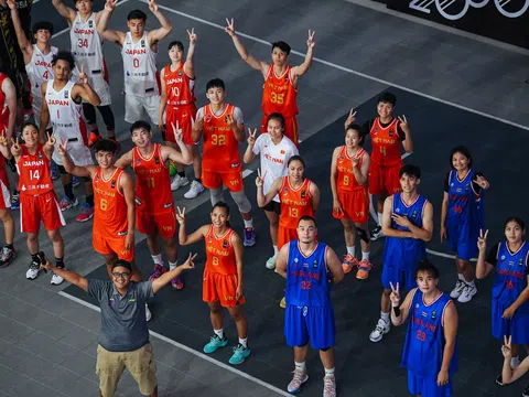 Đội tuyển bóng rổ nam giành chiến thắng trước Thái Lan ở chặng 6 FIBA 3x3 Nations League 2022