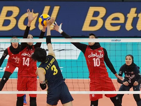 Giải Bóng chuyền châu Á - AVC Cup 2022: Tuyển nữ Việt Nam giành chiến thắng trước Iran
