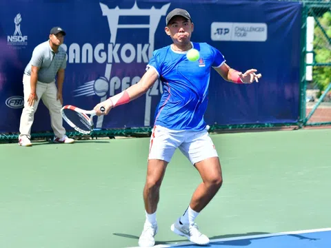 Giải Quần vợt nhà nghề ATP Challenger Bangkok Open 2: Lý Hoàng Nam khởi đầu thuận lợi