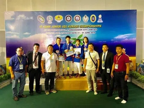 Kurash Việt Nam giành 1 huy chương vàng giải U20 vô địch châu Á 2022