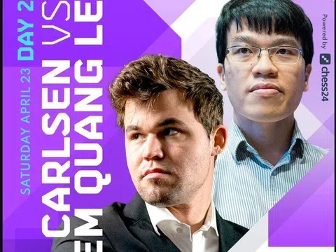 Lê Quang Liêm thất thủ trước Vua cờ Carlsen ở Generation Cup