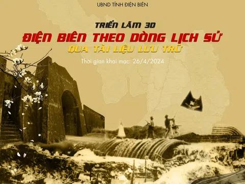 Triển lãm trực tuyến "Điện Biên theo dòng lịch sử qua tài liệu lưu trữ"