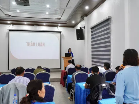 Tập huấn tuyên truyền phòng, chống ma túy cho trưởng thôn, bản, người có uy tín trong cộng đồng