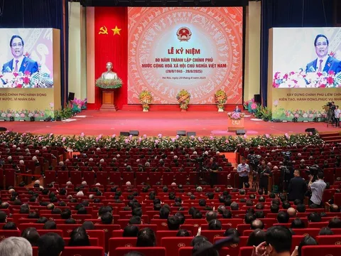 Lễ kỷ niệm 80 năm thành lập Chính phủ