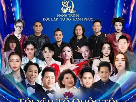 Khép lại Triển lãm Thành tựu Đất nước bằng bản giao hưởng “Tôi yêu Tổ quốc tôi”