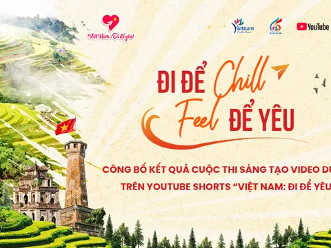 Công bố kết quả Cuộc thi sáng tạo video du lịch trên YouTube Shorts “Việt Nam: Đi để yêu!”