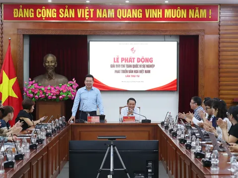 Phát động Giải Báo chí toàn quốc  “Vì sự nghiệp phát triển Văn hóa Việt Nam” lần thứ Tư - 2026