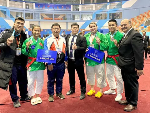 Kurash Việt Nam đặt mục tiêu giữ vững ngôi đầu