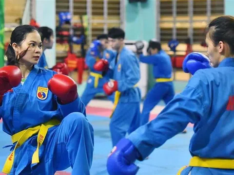 Đội tuyển vovinam Việt Nam tự tin hoàn thành nhiệm vụ