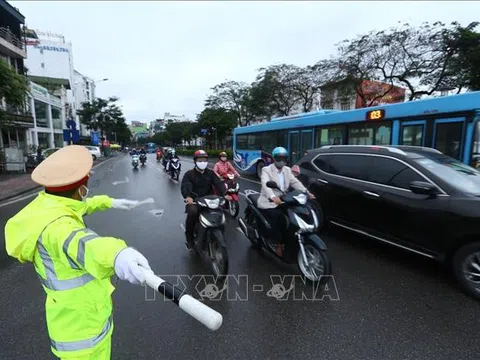 Tăng cường xử lý vi phạm, bảo đảm trật tự an toàn giao thông phục vụ SEA Games 31