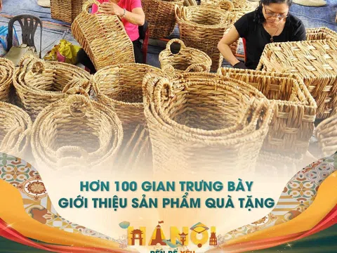 Lễ hội Quà tặng Du lịch Hà Nội sẽ có hơn 100 gian hàng tham gia