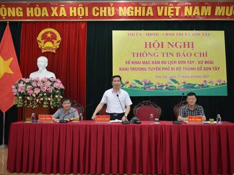 Phát huy lợi thế của di tích Thành cổ Sơn Tây