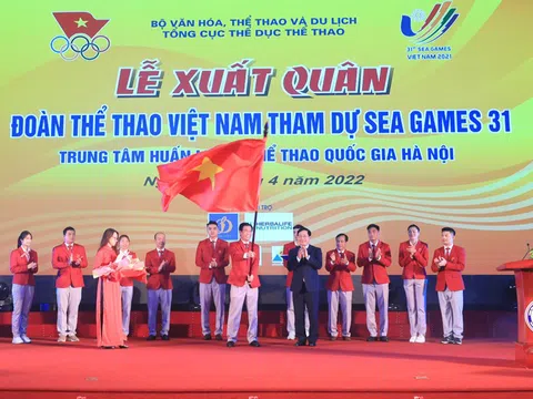 Đoàn Thể thao Việt Nam tham dự SEA Games 31 với nhiều nhiệm vụ quan trọng