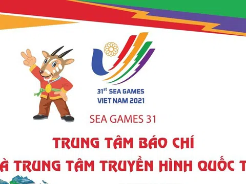 Toàn cảnh Trung tâm Báo chí, Trung tâm Truyền hình SEA Games 31