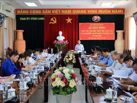 Phát động Cuộc thi tìm hiểu thân thế, cuộc đời và sự nghiệp cách mạng của đồng chí Võ Văn Kiệt