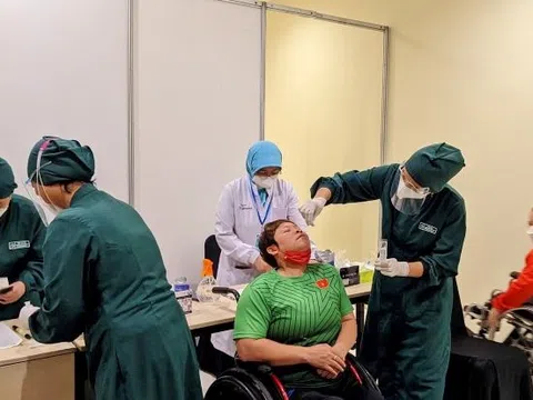 Đoàn Thể thao người khuyết tật Việt Nam có 3 vận động viên nghi mắc COVID-19