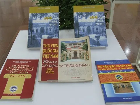 Trưng bày tư liệu "Thư viện Quốc gia Việt Nam - Tiếp nối truyền thống, vững bước tương lai"