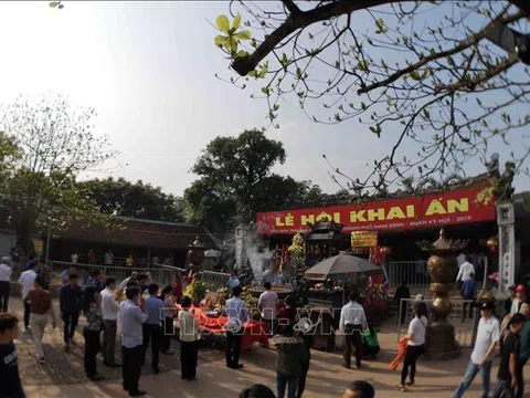 Xuân Quý Mão 2023, Lễ khai ấn đền Trần - Nam Định được tổ chức trở lại