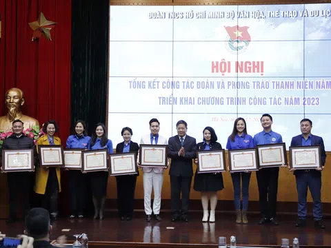 Đoàn Thanh niên Bộ VHTTDL tổ chức Hội nghị Tổng kết công tác đoàn và phong trào thanh niên năm 2022, triển khai Chương trình công tác năm 2023