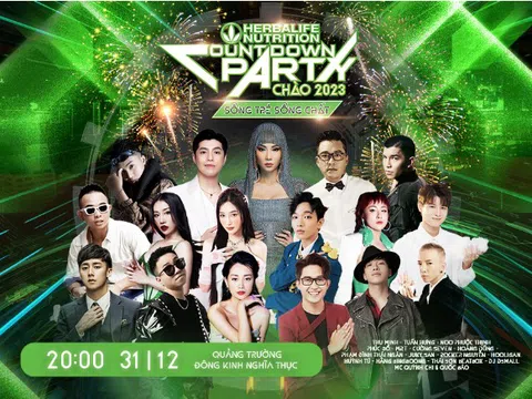 Herbalife Nutrition tài trợ Chương trình nghệ thuật đón giao thừa “Herbalife Nutrition Countdown Night 2023” tại Hồ Gươm Hà Nội