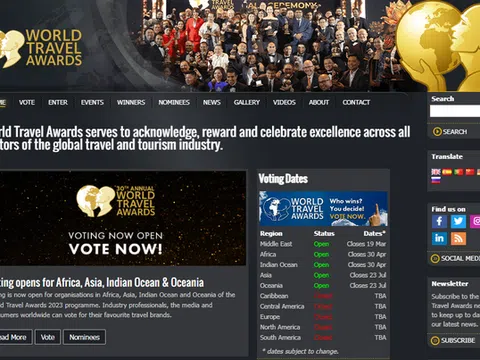 Hãy bình chọn cho Du lịch Việt Nam tại World Travel Awards 2023!