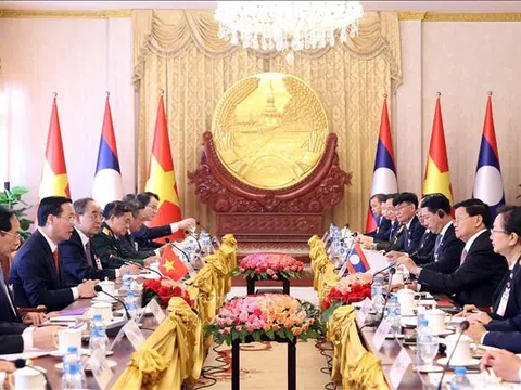 Không ngừng củng cố và phát triển hơn nữa quan hệ đoàn kết đặc biệt Việt Nam - Lào